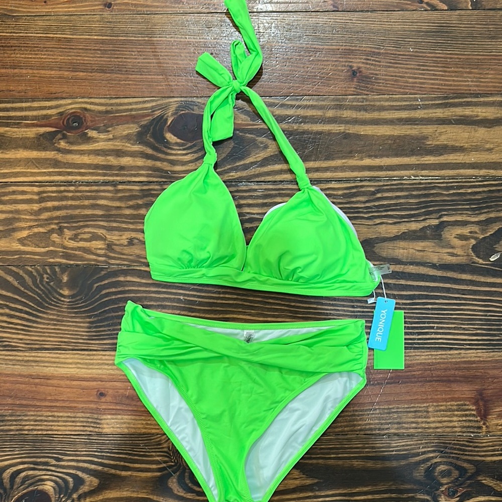 Neon Green Bikini Set